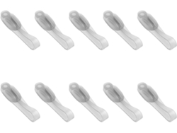 Juego De 10 Bridas De Silicona Resistentes Para Decoración De Chimeneas Y Usos Múltiples.