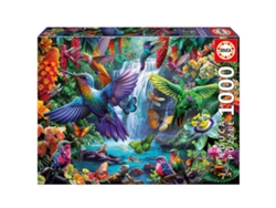 Rompecabezas EDUCA de 1000 piezas: Colibríes tropicales (20555)