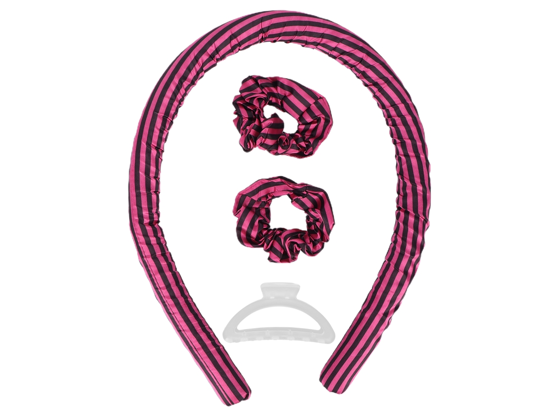 Vlrla-heatless Cabelo Curling Rods Headband Para Curls