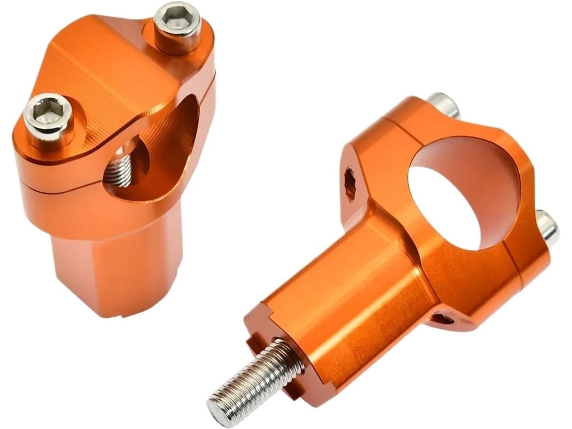 Adaptador Elevador De Manillar Cnc Vibraciones Para Motocicleta Bicicleta