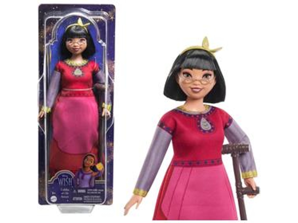 Disney Wish Muñeca Vestido Rojo MATTEL