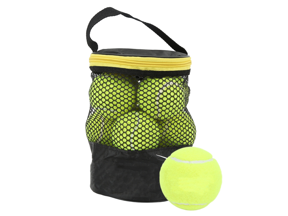 12 Pelotas De Tenis De Cachemira Y Caucho De Alta Resistencia Para Equipamiento De Entrenamiento Escolar/club.
