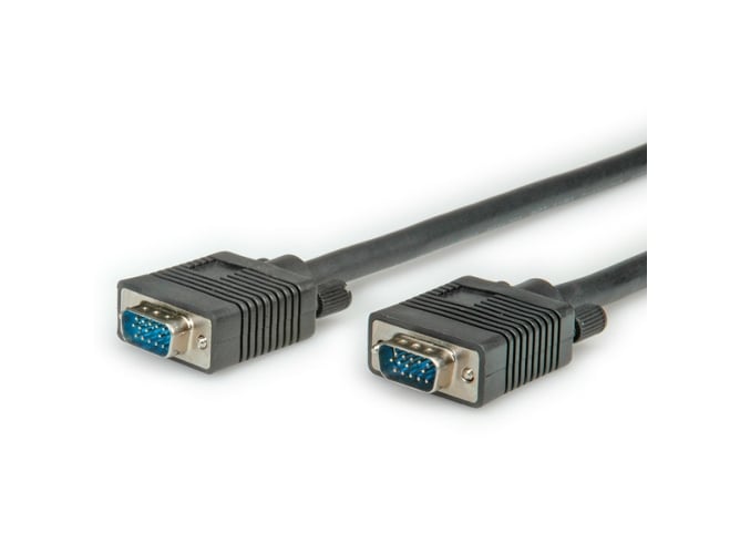 Cable de Vídeo ROLINE (M/M - VGA - HD15)