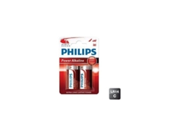 Pila Alkalina C (r14) Philips