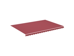 Maison Exclusive - Tela De Repuesto Para Toldo Rojo Burdeos 5x3,5 M