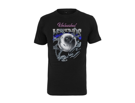 Camiseta para Hombre MISTER TEE (2XL - Algodón - Negro)