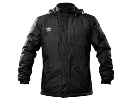 Abrigo para Hombre UMBRO Ethereal Negro para Fútbol (12 Años)