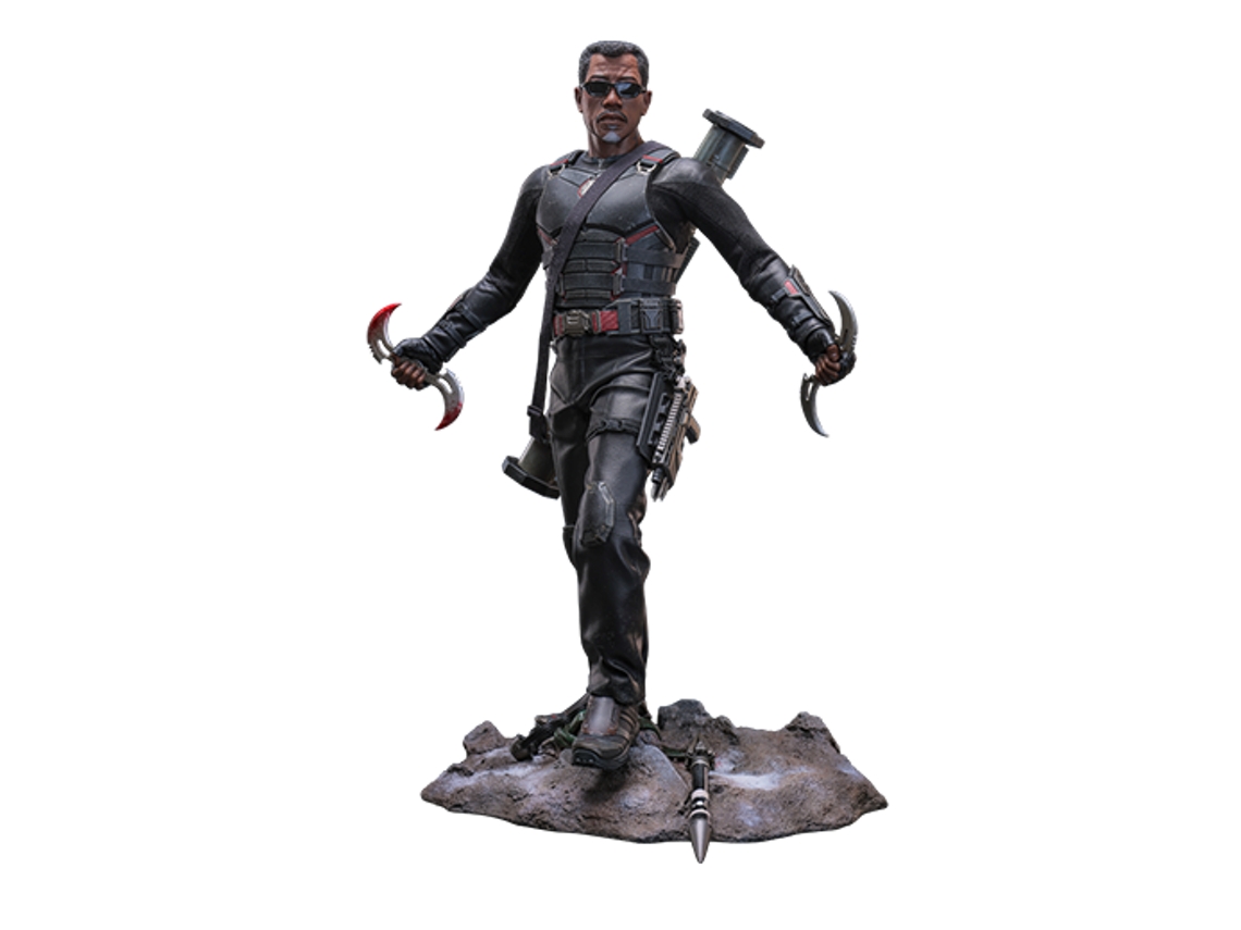 Figura de Deadpool, Lobezno y Blade de Marvel Comics (Mms791)