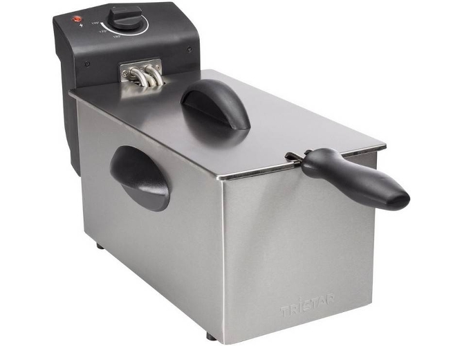 Freidora Semi-Profesional TRISTAR FR 6935 (0.6 kg - Plata)