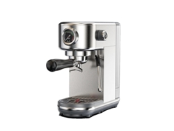 Cafetera espresso, temperatura ajustable, acero inoxidable resistente, H10B, UE