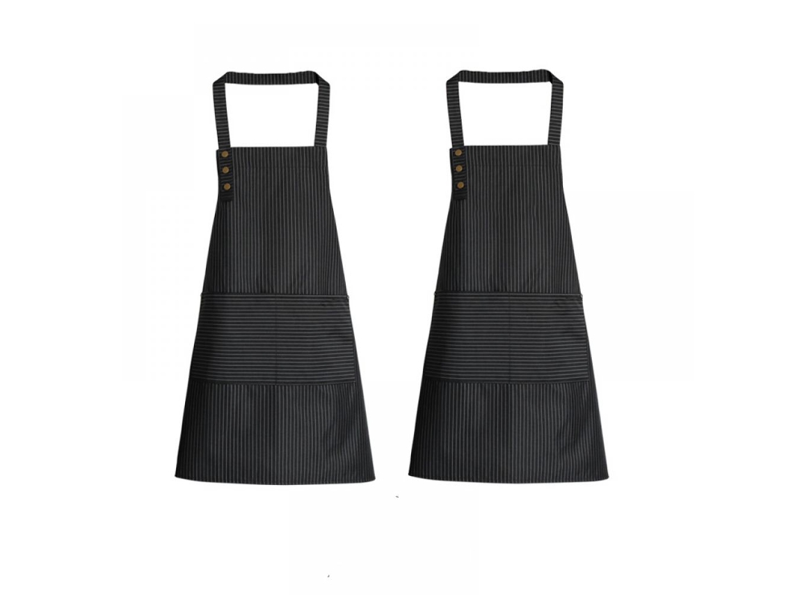 estufas de cocina impermeables con bolsillos, ajustables para cocina y barbacoa.