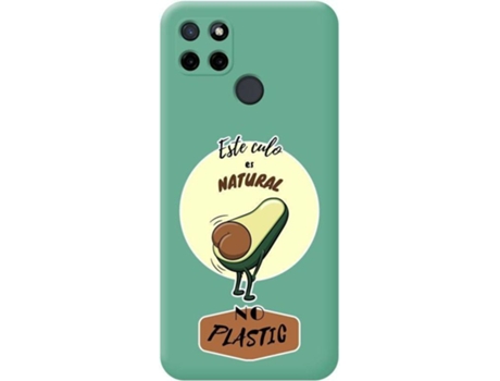 Carcasa Realme C21Y / C25Y TUMUNDOSMARTPHONE Natural No Plastic Verde
