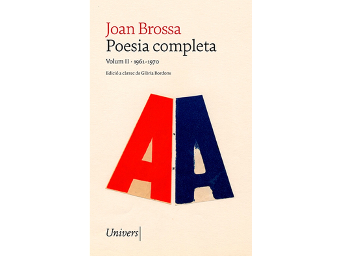 Libro Poesia Completa de Brossa, Joan (Catalan)