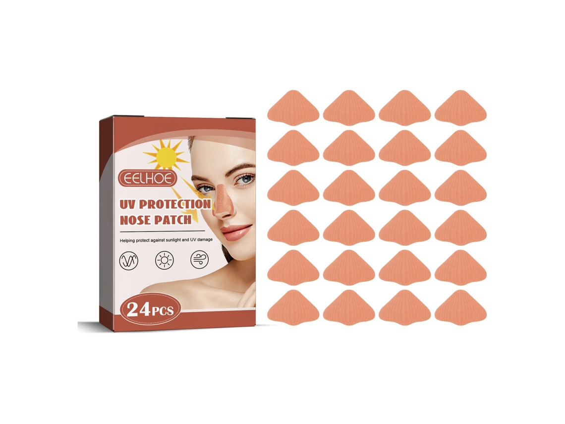 Parche Protector De Nariz Eelhoe, Respirable, Cómodo Y Refrescante Para Exterior En Verano, Protege La Piel Contra Rayos Uv