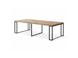 Mesa extensible Kama para 10-12 personas con efecto madera 300 cm Concept U
