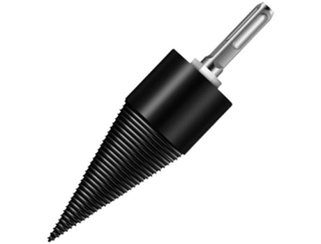 Broca para cortar leña de 32mm, herramienta para dividir madera, divisores de troncos de cono, máquina eléctrica para romper madera, picadora de le...
