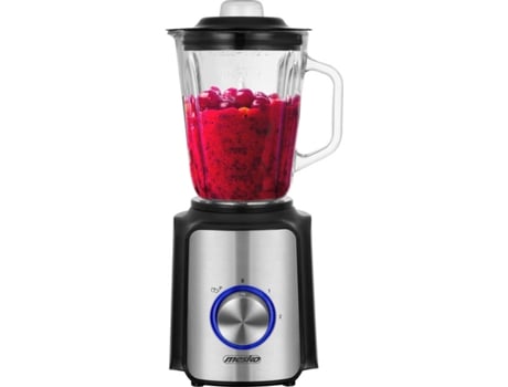 Batidora Vaso MESKO MS4080 (1200 W - 1.5 L - Plateado)