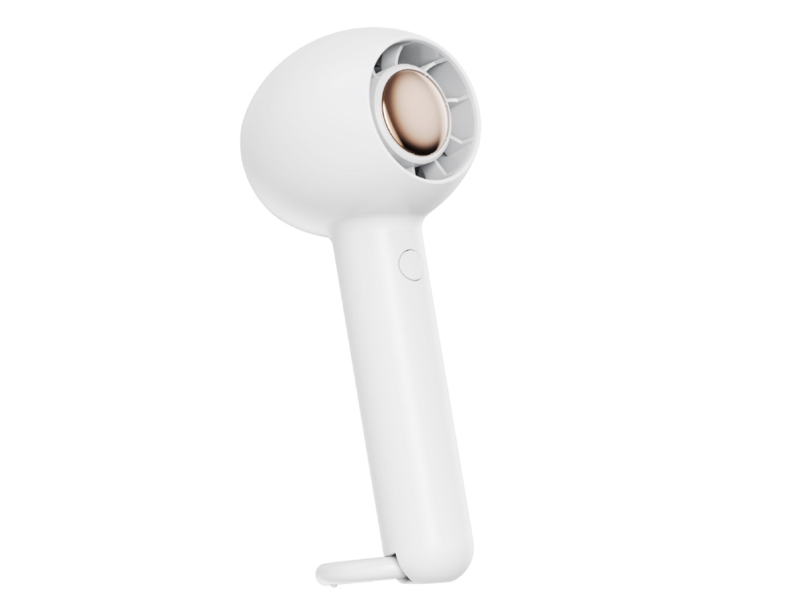 Jinwei-ventilador Portátil Sem Lâmina Recarregável Silencioso Com Cinto Flexível