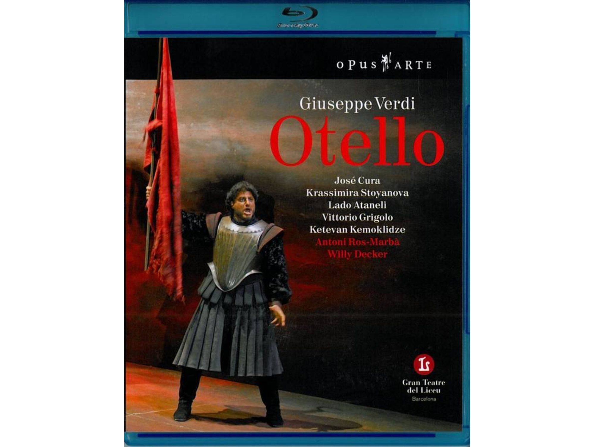 Blu-ray Video Ros-Marba/Cura/Stoyanova - Othello (1 CDs)