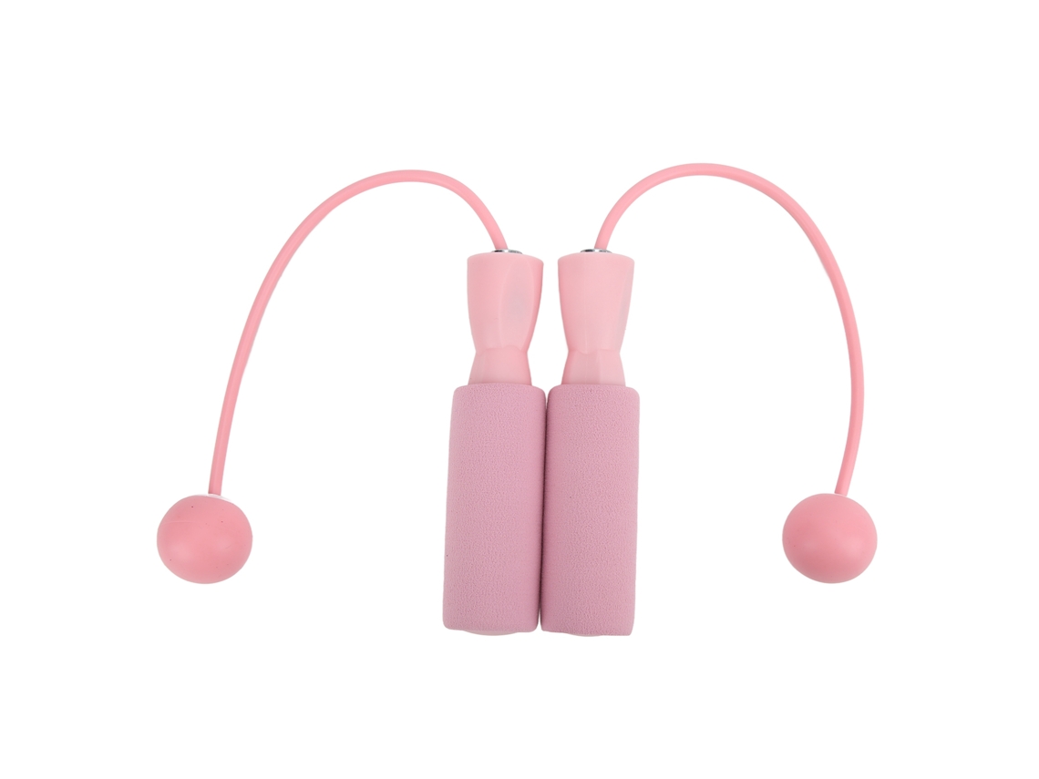 Vlrla-2026cuerda De Salto Sin Cable Ajustable Con 2 Rodamientos De Bolas Para Hombres Mujeres Y Niños Rosa