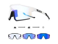 Gafas De Sol Fotocromáticas Para Ciclismo, Gafas De Sol Para Deportes Al Aire Libre Que Cambian De Color A Rojo Y Azul, Gafas Estilo Harley.
