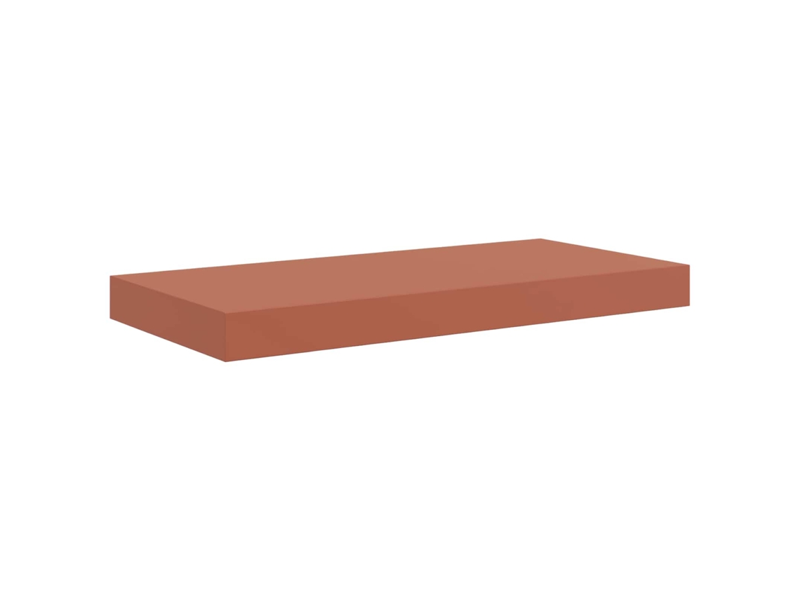 Estante de pared rojo de madera procesada MAISON EXCLUSIVE (50x23x4 cm)