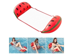 Flotador Inflable Para Piscina, Hamaca Acuática 4 En 1, Hamaca, Silla De Montar, Silla Y Bote, Portátil (sandía)