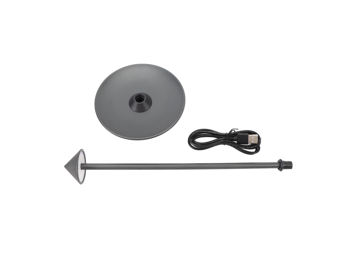 Lámpara de oficina LED inalámbrica recargable 2026 para mesa de comedor, hogar, bar, restaurante y uso en exteriores.