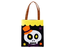 Bolsa textil para dulces de Halloween, 25 x 20,6 cm, 10 kg, decoración para fiestas.