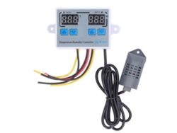Controlador Digital De Temperatura E Umidade Termostato Inteligente Switch 12v 220w