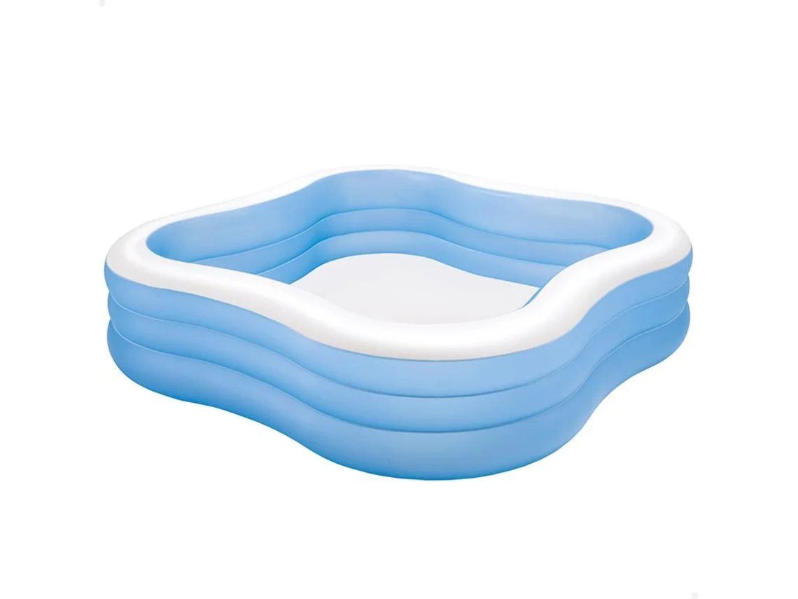 Piscina hinchable intex cuadrada 229x229x56 cm - 1.250 litros