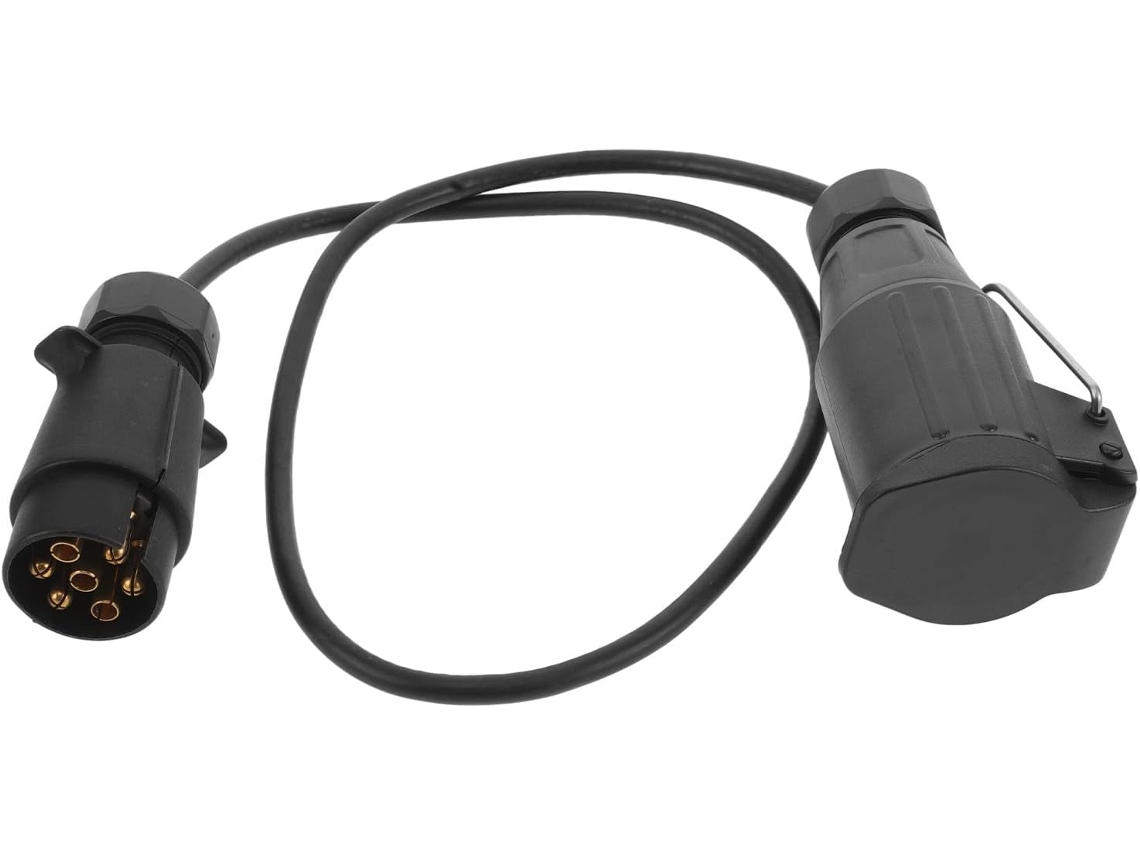 Kit De Cableado De Remolque De 7 Pines A 13 Pines Para Caravanas Y Autocaravanas, Plástico Y Metal, Instalación Incluida.