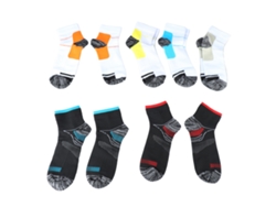 6 Pares De Calcetines Deportivos Tobilleros Transpirables, Absorbentes Del Sudor Y De Alta Elasticidad Para Hombres Y Mujeres.