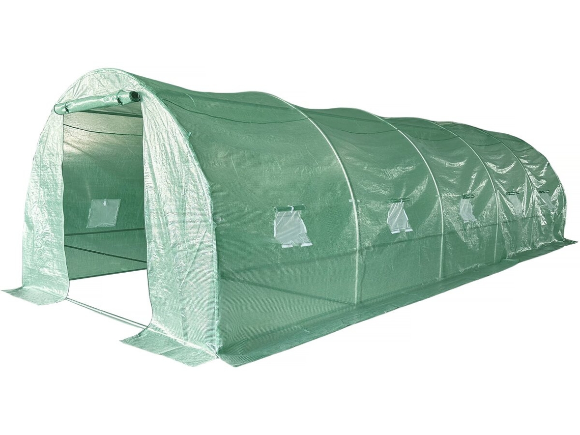 Túnel De Invernadero Para Jardín <<lys>> - 24 M² - 140 G - Verde
