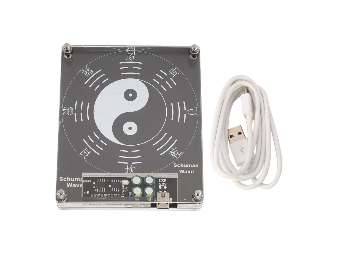 Generador De Ondas Schumann De Frecuencia Ultrabaja De 7,83 Hz Con Resonador Y Señal Pulsada Usb De 5 V