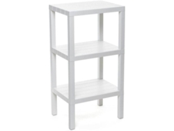Estantería TATAY Lombok 3 4481201 Rectangular Blanco (Polipropileno Plástico - 38x29x75,5 cm)