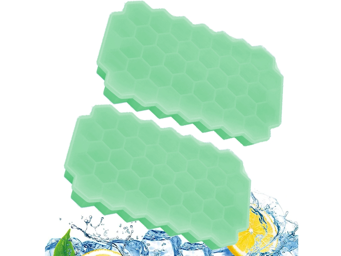 Molde de hielo flexible y de fácil liberación, ideal para cócteles, agua o whisky Kofihety.