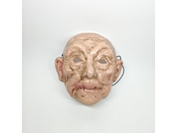Máscara de terror de Halloween, guión para matar a la anciana máscara de cara completa