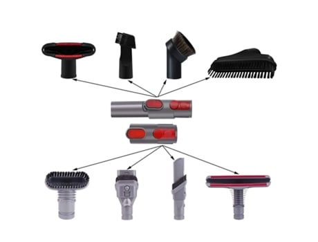 Ad-accesorios y accesorios para aspiradora Dyson Dc59 V6 V7 V8 V10 V11 Plus, abrazadera de Control de encendido/apagado con botón de encendido