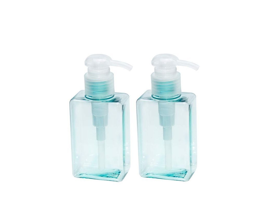 2026-botellas De Bomba Azules Linjou, Botellas Plásticas Reutilizables Con Dispensador De Espuma (azul 100ml)