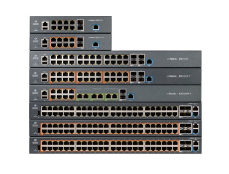 Switch CAMBIUM NETWORKS Ex2052-P Gigabit Ethernet administrado 10/100/1000 Alimentación a través de Ethernet Poe 1U Negro