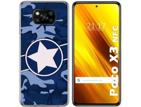 Carcasa Xiaomi POCO X3 NFC / X3 Pro TUMUNDOSMARTPHONE Camuflaje 03 Multicolor