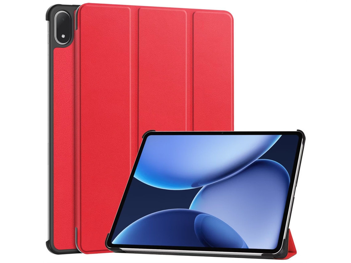Capa Para Oppo Pad 4 Pro 13.2 Polegadas Vermelho