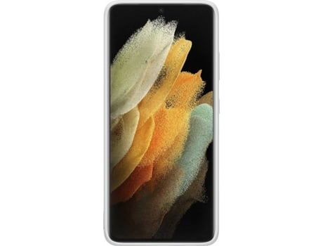 Funda SAMSUNG Galaxy S21 Ultra Silicona Cover Gris