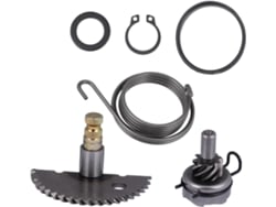 Kit de repuesto para el conjunto del engranaje de arranque en acero plateado