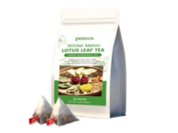 Té de calabaza, hierbas y hojas de loto