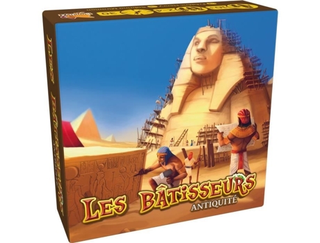 Asmodee The Builders Antiquity Party Game Conviértete en el primer constructor del reino.