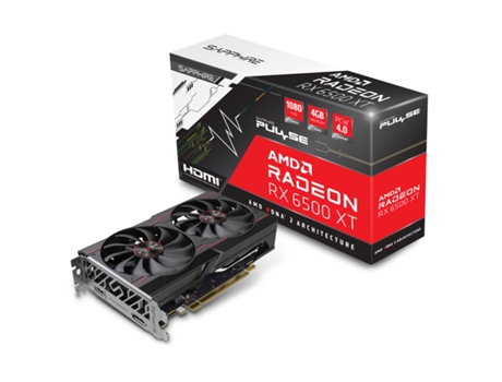 tarjeta gráfica hdmi/dp Pulse rx 6500 xt gaming oc 4gb SAPPHIRE