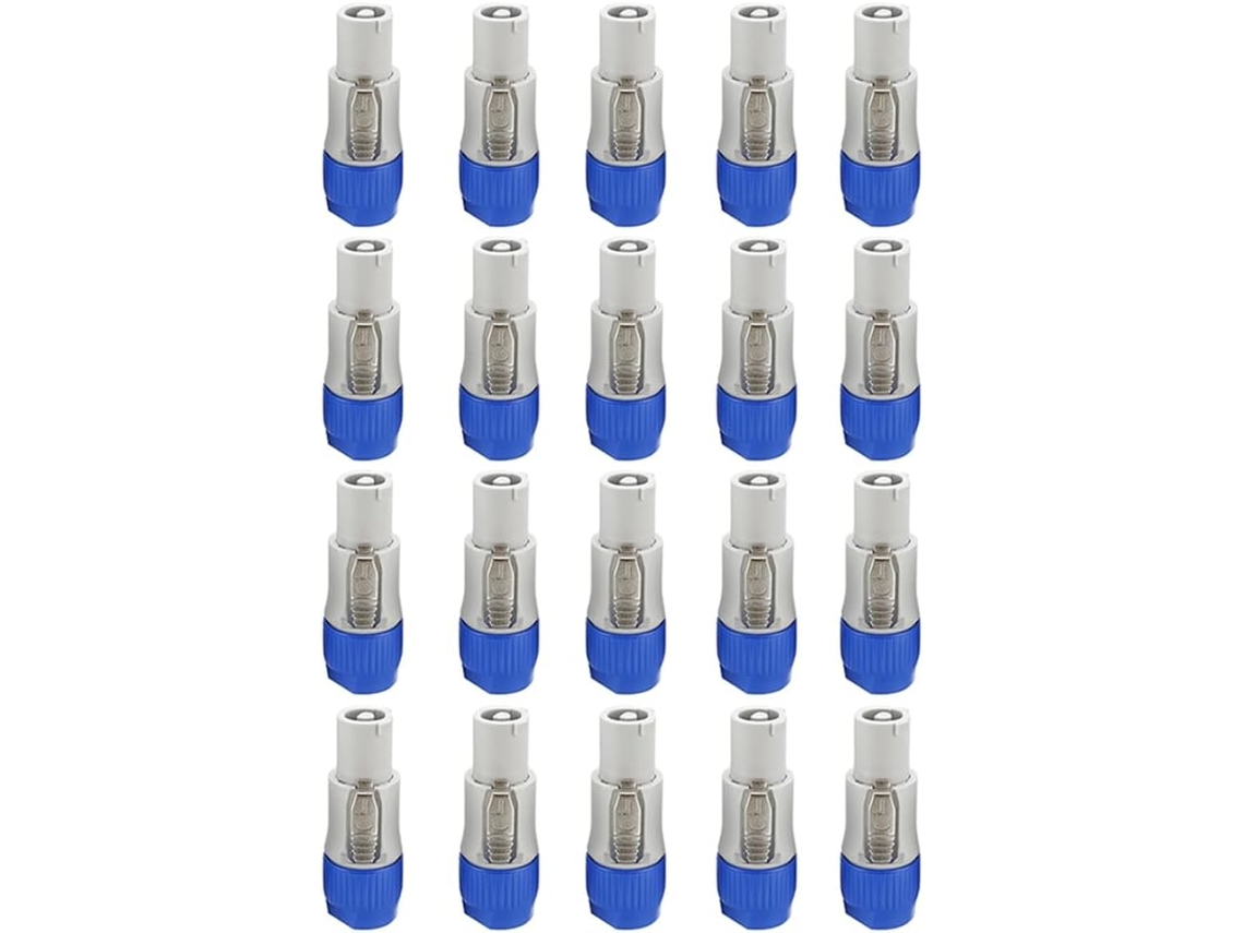 20 Conectores Macho De Enchufe De Ca Powercon De 3 Pines Nac3fca Nac3fcb Para Cable, Adaptador De 20 A 250 V