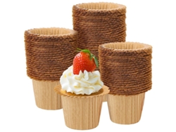 2026-moldes De Papel Para Cupcakes E Magdalenas Marrom Claro Resistentes Ao Óleo E Alto Forno